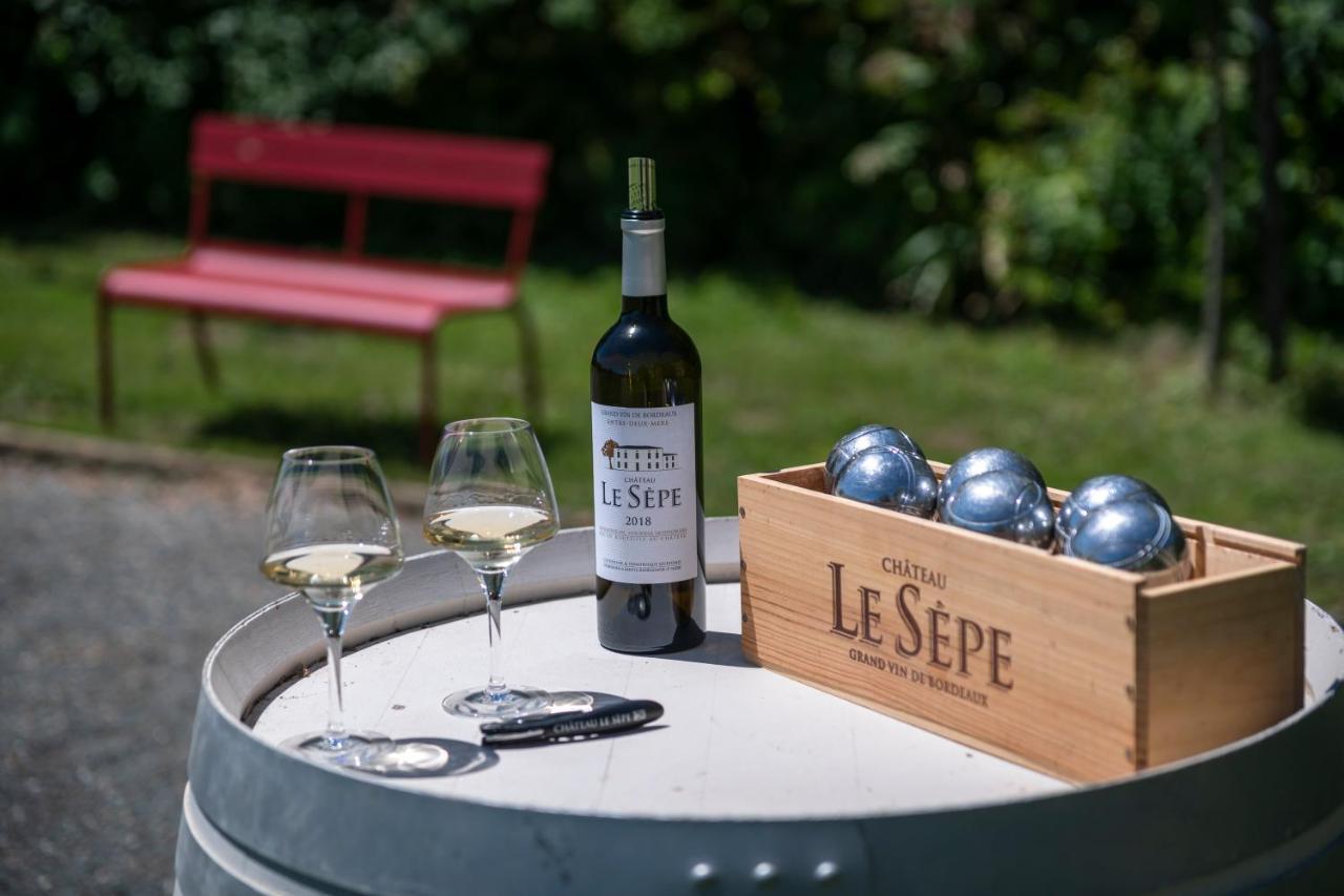 Maison Le Sepe - Vignoble Bio Et Maison D'Hotes Sainte-Radegonde  Екстер'єр фото